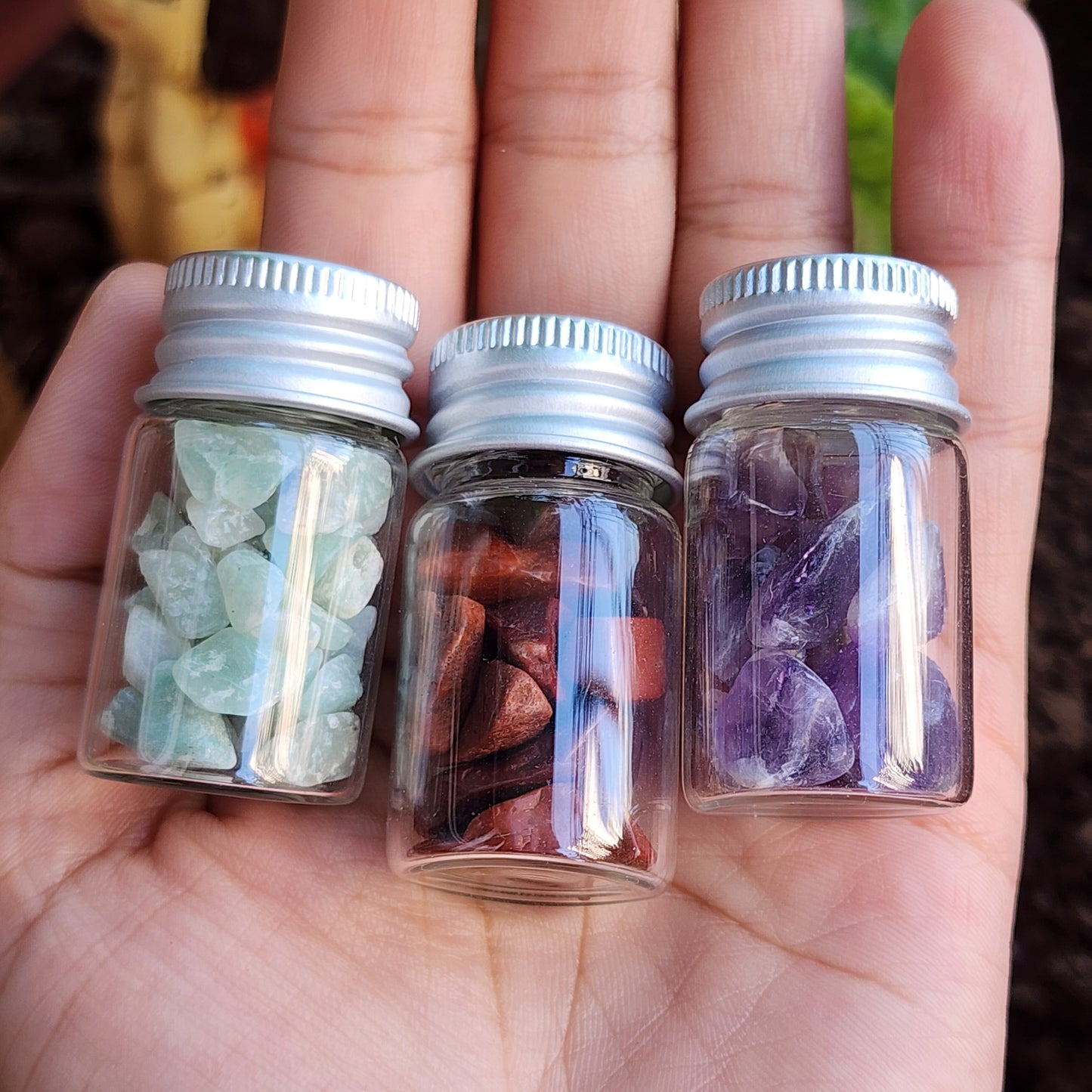 Faerie Jars (crystal chips)