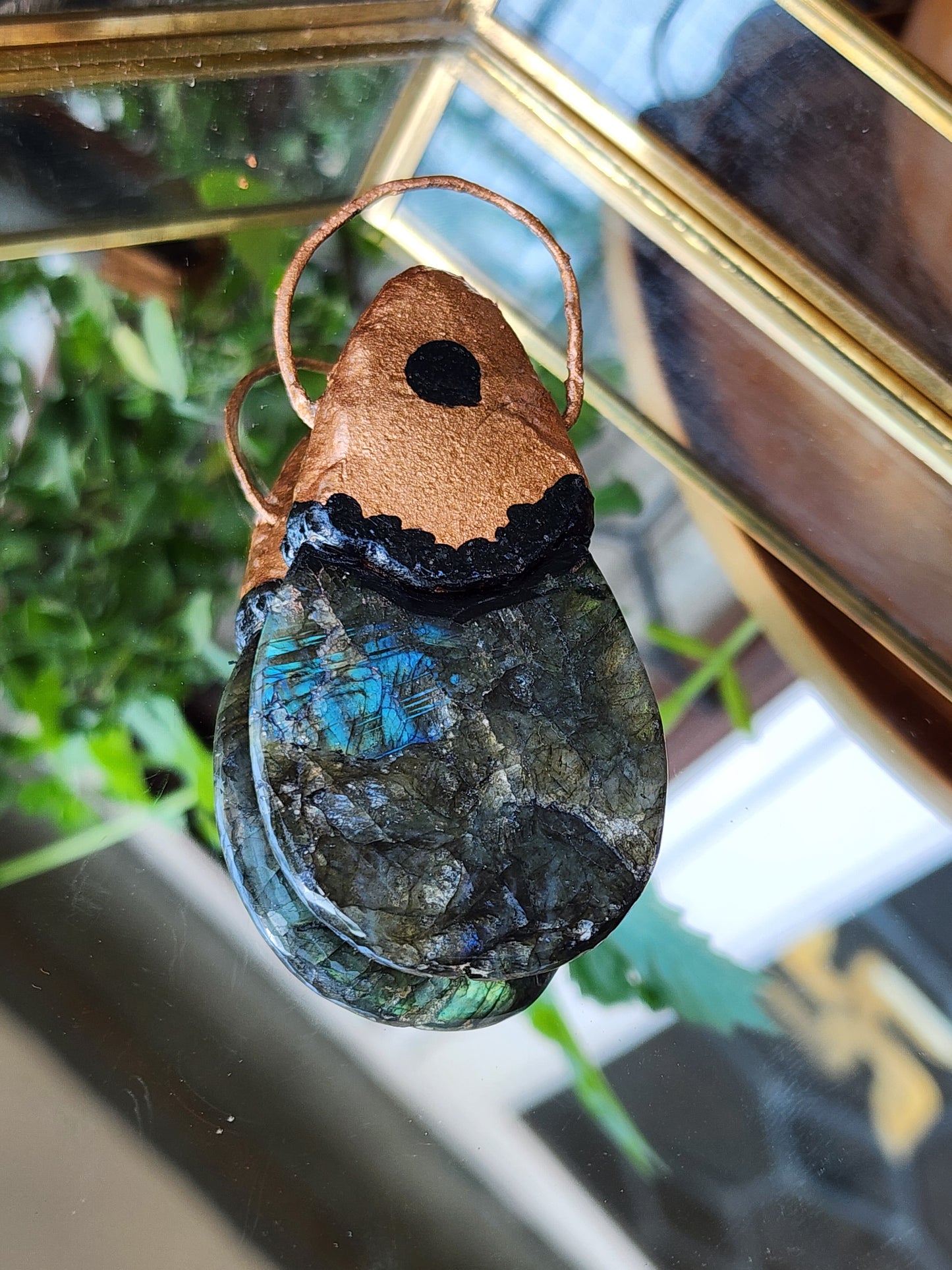 Labradorite Drop Pendant