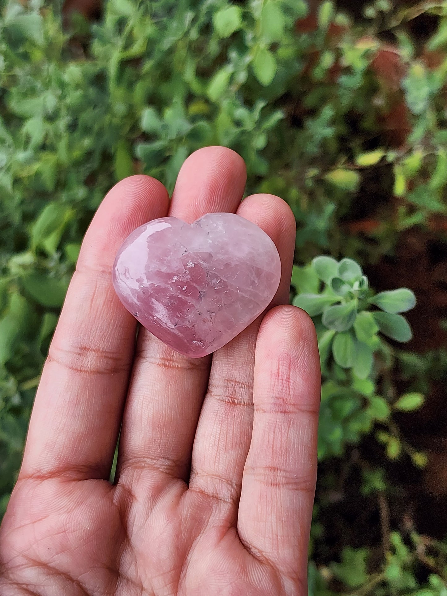 Rose Quartz Heart