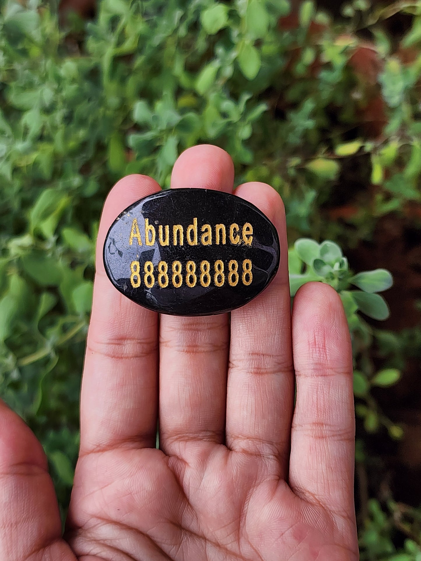 Money Protection Abundance Cabochon (Black Tourmaline)