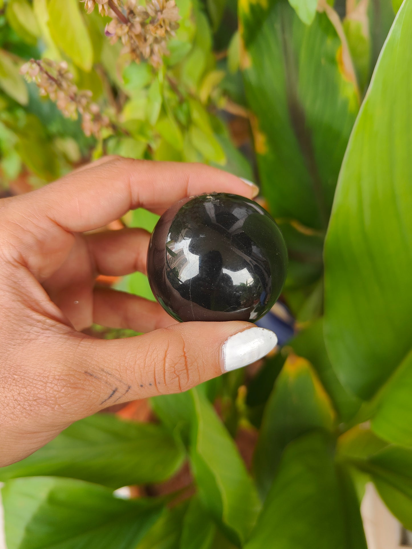 Black Tournaline Sphere