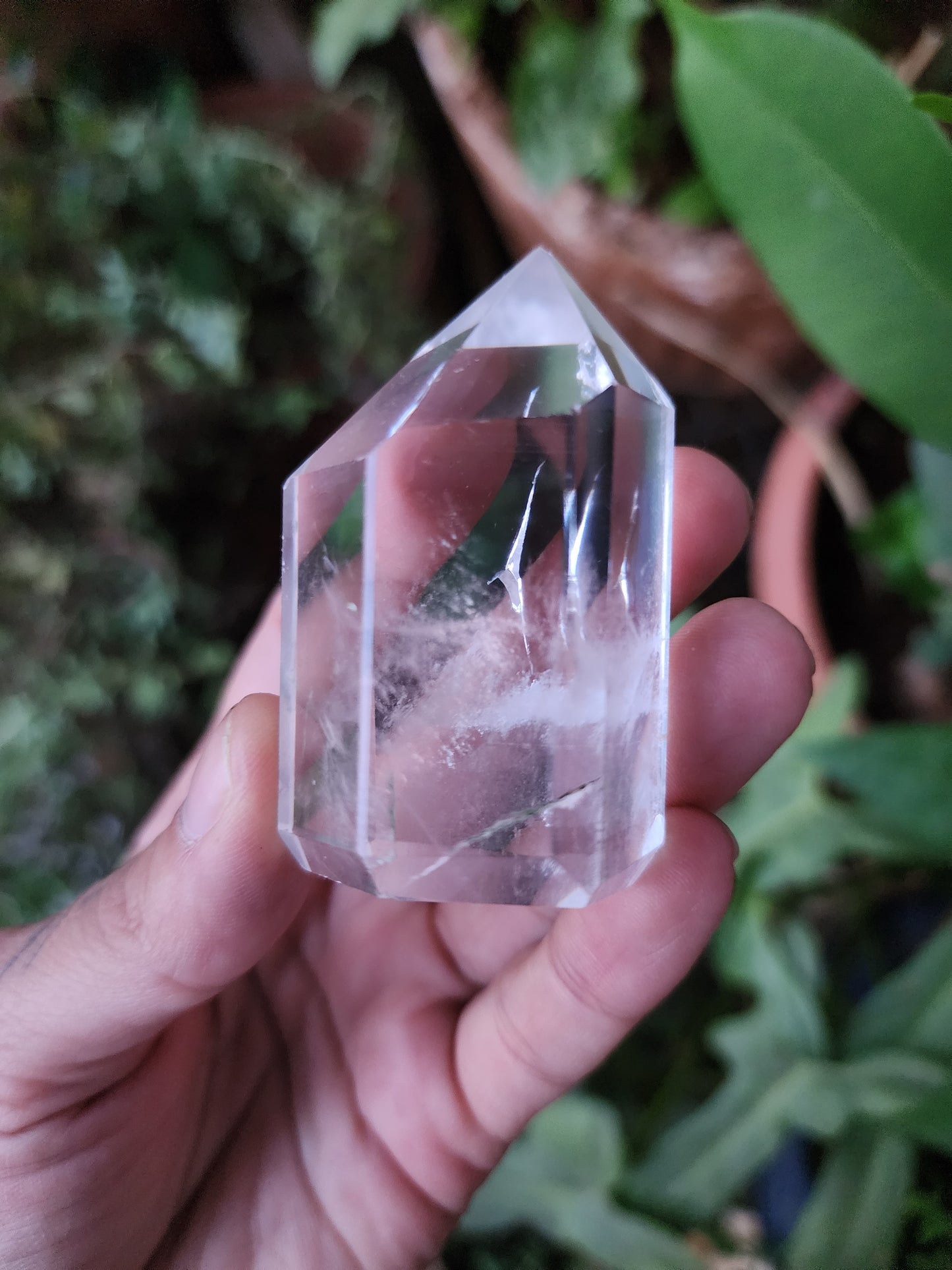 Clear Quartz Tower
