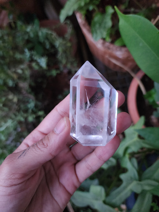 Clear Quartz Tower