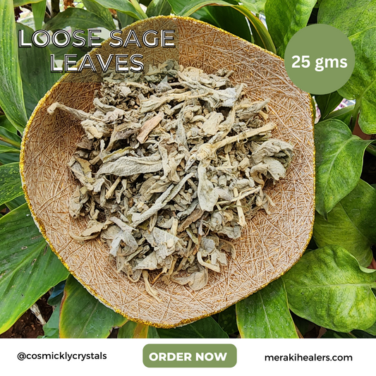 Loose Sage Leaves for cleansing