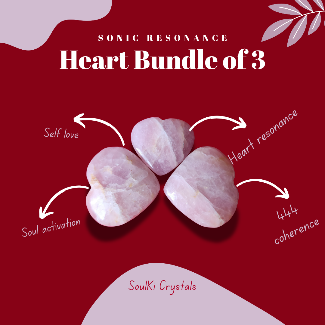 Sonic Resonance ● Heart Bundle of 3