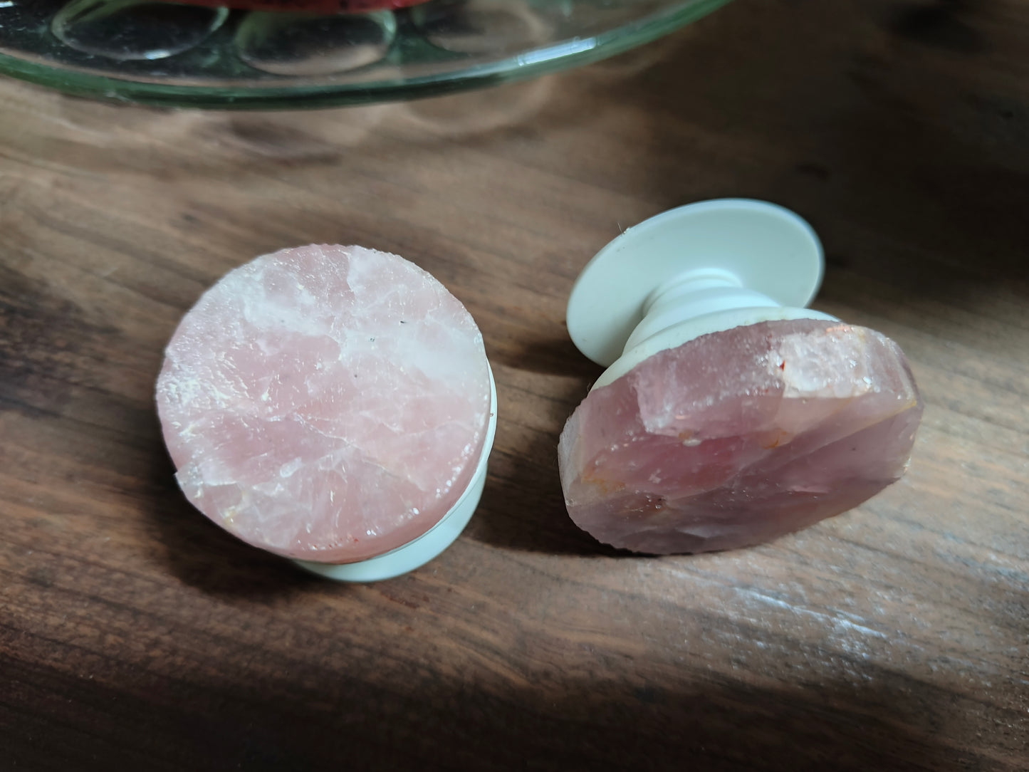 Rose Quartz Pop Socket