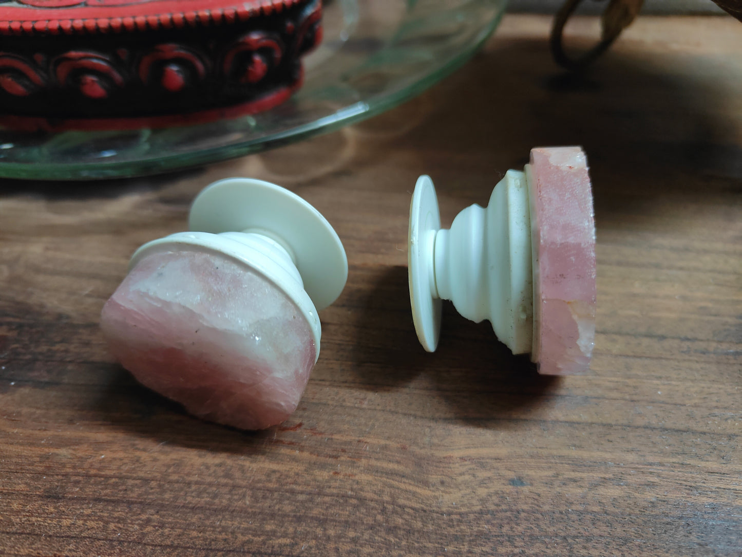 Rose Quartz Pop Socket